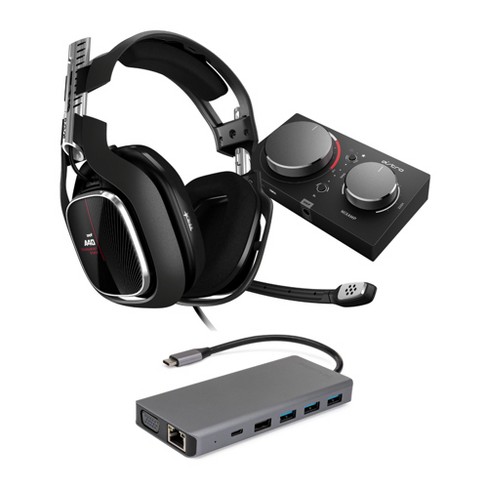 Astro a40 tr wired stereo gaming headset for pc and ps4 with best sale mixamp pro tr controller