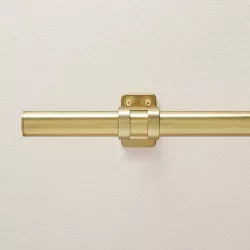 Classic Steel Curtain Rod with Antiqued Brass Finish - Hearth & Hand™ with Magnolia