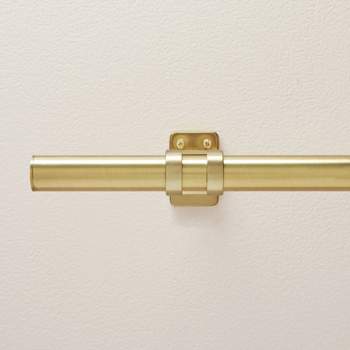 Classic Steel Curtain Rod with Antiqued Brass Finish - Hearth & Hand™ with Magnolia