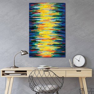 iCanvas Sun on The Water by Novik Canvas Print Wall Art - 1 of 3