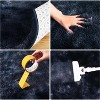 Runner Rug,Non-Slip Stain Resistant Fluffy Nursery Rug,Ultra Soft Shag Throw Carpet Solid Color Indoor Floor Carpet for Bedroom - 4 of 4