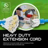 GEARit 12/3 SJEOW Heavy Duty Outdoor Extension Cord 3 Outlet, 100 Feet - 3 of 4