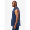 KingSize Men's Big & Tall Shrink-Less Lightweight Muscle T-Shirt - 4 of 4