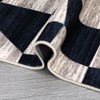 COZONY Washable Boho Vintage Low Pile Area Rug for Living Room Bedroom Dining Room - 3 of 4
