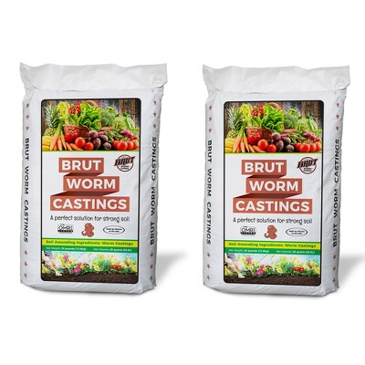 Brut Worm Farms Organic Worm Castings Soil Builder