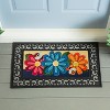 Evergreen Spring Floral Sassafras Indoor Outdoor Switch Doormat 1'10"x10" Multicolored - 2 of 2
