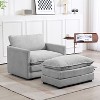HYLEORY Corduroy Modular Sectional Sofa Couch Accessories - 4 of 4