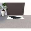 HomeRoots 10" X 30" Black Rubber Outdoor Door Mat - 2 of 4