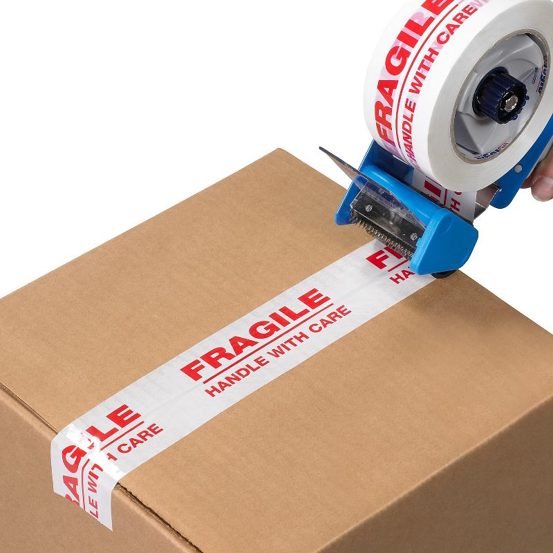 Tape Logic Pre-Printed Carton Sealing Tape "Fragile Handle With Care" 2.2 Mil 2" T902P02, 3 of 5