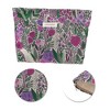 Unique Bargains Portable Embroidery Flower Makeup Bag 1 Pc - 4 of 4