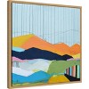 Amanti Art Colorfield No. 15 by Jan Weiss Framed Canvas Wall Art - 3 of 4