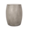 Maggift Patio End Tables, Stylish End Tables for Indoor and Outdoor Use, Ideal for Gardens, Backyard, With Special Design, Gray, 24.75"*17.5"*20.25" - 2 of 4