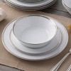 Noritake Whiteridge Platinum 12-Piece Dinnerware Set, Service for 4 - 3 of 4