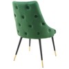 Modway Adorn Dining Side Chair Performance Velvet Set of 2 - 4 of 4