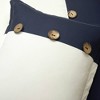 Lush Décor 5pc Linen Button Comforter Set - 4 of 4