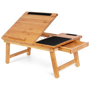 Sofia + Sam Multi-tasking Laptop Bed Tray - Natural - 1 of 4