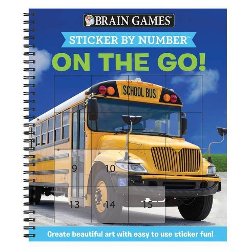 Brain Games - Sticker By Letter: Robots (sticker Puzzles - Kids Activity  Book) - By Publications International Ltd & Brain Games & New Seasons :  Target