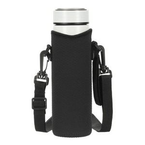 Unique Bargains Neoprene Insulated Water Bottle Sleeve with Strap - 1 of 4