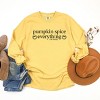 Simply Sage Market S.W.Smiley Pumpkin Spice Everything Garment Dyed Long Sleeve - 3 of 4
