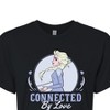 Women's - Frozen 2 - Connected By Love Elsa Cropped Graphic T-Shirt - 2 of 4