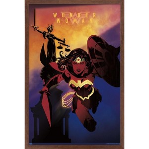 Trends International DC Comics: Dark Artistic - Wonder Woman Framed Wall Poster Prints - 1 of 4