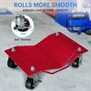 Car Handling Equipment 4 Piece Set 6000 Lbs Car Mover with Brakes Heavy Vehicle Mover Suitable for Handling Cars, Trucks, Trailers, Motorcycles - 3 of 4