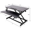 Kumasinova Ergonomic Adjustable Height Standing Desk,Home Office Desks with Keyboard Tray,Computer Desk for Study Optimal Workspace - 2 of 4
