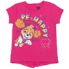 PAW Patrol Skye Rubble Marshall Girls 3 Pack Graphic T-Shirts Toddler - 4 of 4