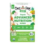 Once Upon A Farm Baby Organic Advanced Nutrition Blends Pouches - 12.8oz/4ct
