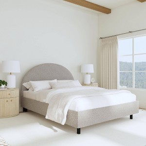 Adaline Platform Bed in Boucle - Threshold™ - 1 of 4