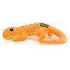 goDog Amphibianz Gecko Squeaky Plush Dog Toy, Chew Guard Technology, Large - 2 of 4