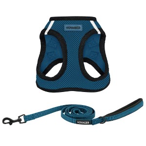 Voyager Step-In Air Dog Harness and 5' Leash Sets - 1 of 4