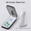 BUG HULL Pill Cutter with Removable Silicone Pad, Pill Splitter with Sharp Blade, Pills Cutters Splitter for Small/Tiny Pills, Black - 3 of 4