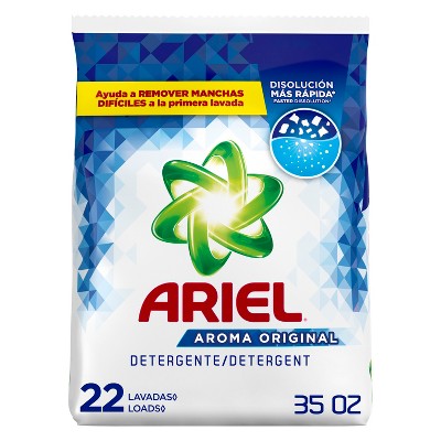 Ariel Laundry Detergent Powder, Original, 22 Loads 35 oz