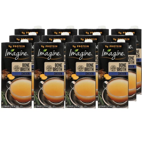 Imagine Foods No-Chicken Broth, Organic, Low Sodium, 32 Oz