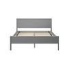 Plank+Beam Solid Wood Queen Bed Frame with Headboard, Modern Platform Bed for Adults - 4 of 4