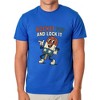 Men's Rocket Pop And Lock It Popsicle Patriotic Funny T-Shirt For Adults - 2 of 4