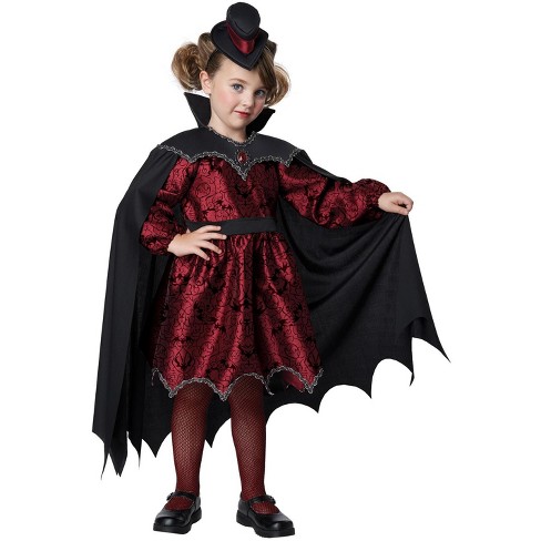 California Costumes Posh Vampire Toddler Costume, Large (4-6) : Target