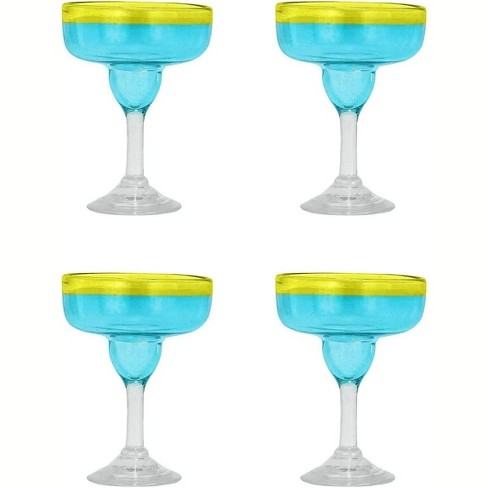 Libbey Blue Ribbon Stemless Margarita Glasses, 10.25-ounce, Set of