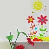 Slickblue Sunny Blossom Vinyl Wall Decal, Waterproof and Durable, Perfect for Living Room or Bedroom, 19.6x27.5 inch - 2 of 3