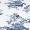 Laura Ashley Narberth Midnight Seaspray Blue Wallpaper - 3 of 4