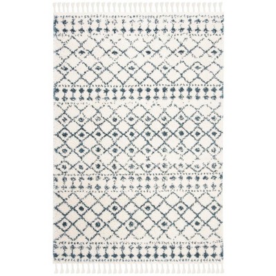 Berber Fringe Shag BFG519 Power Loomed Rug - Safavieh