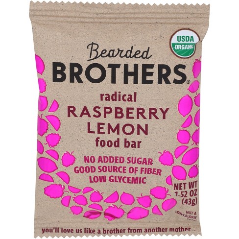 Bearded Brothers Bar Radical Raspberry Organic - Case of 12 - 1.52 oz - image 1 of 1