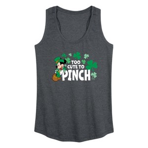 Women's - Disney - Too Cute To Pinch Graphic Racerback Tank - 1 of 4