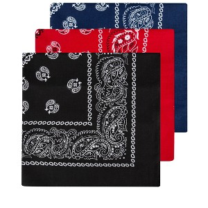 Levi's 3-Piece Classic Paisley Bandana Set - 1 of 4