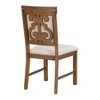 5 Piece Retro Dining Set with Extendable Table and 4 Upholstered Chairs, 16 Inch Leaf, Ideal for Kitchen and Dining Room - 4 of 4
