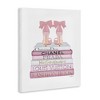 Stupell Industries Pastel Pink Heels & Books, 30" x 40" - 3 of 4
