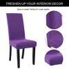 1 Pc Stretch Spandex Chair Cover for Dining Room - PiccoCasa - 4 of 4