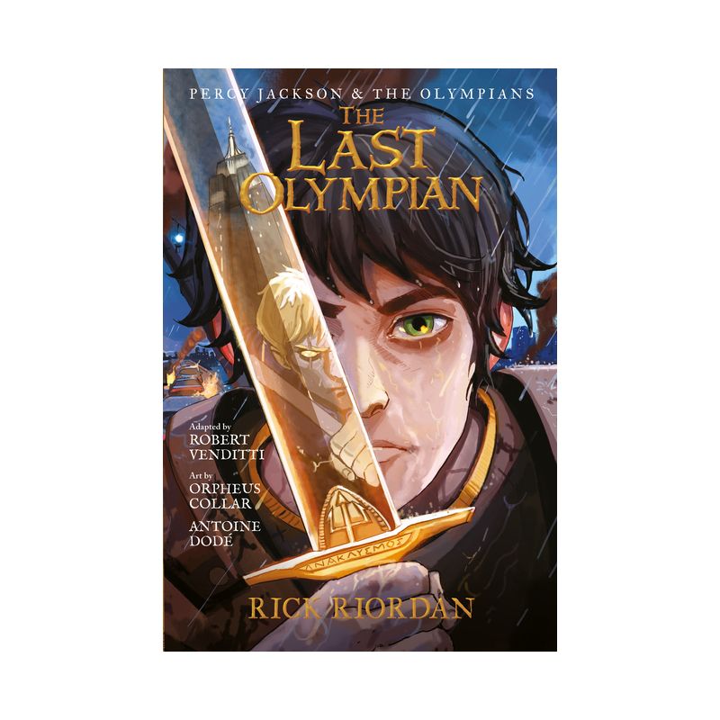 Percy Jackson and the Olympians the Last Olympian: The Graphic Novel - (Percy Jackson & the Olympians) by Rick Riordan & Robert Venditti, 1 of 2