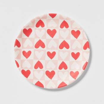 10ct 9oz Disposable Valentine Cups Red Hearts - Spritz™ : Target